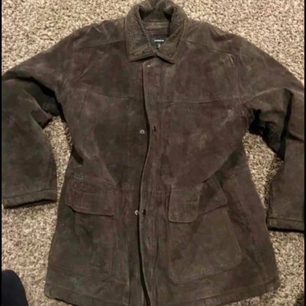 Men’s Heavy Duty Suede Jacket